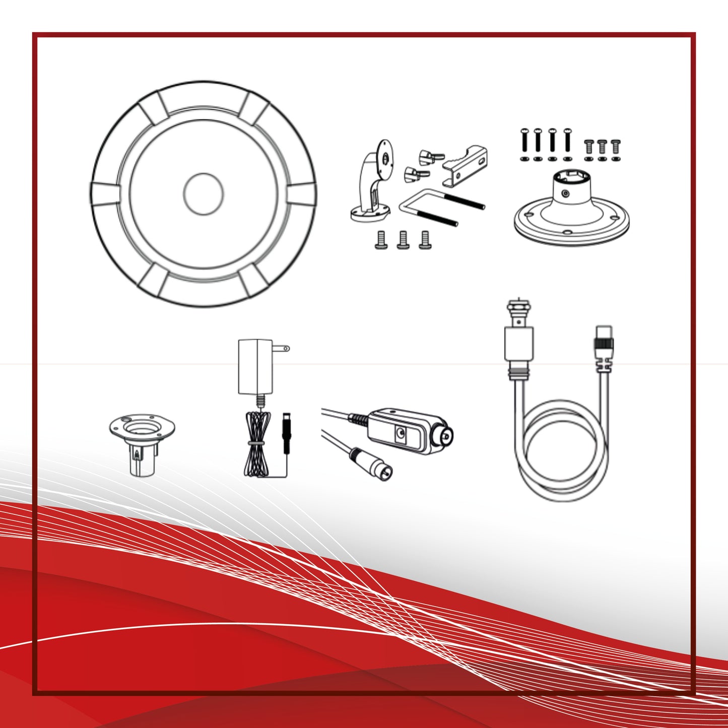 MobileTV – 360° All-in-One Omnidirektionale Antenne