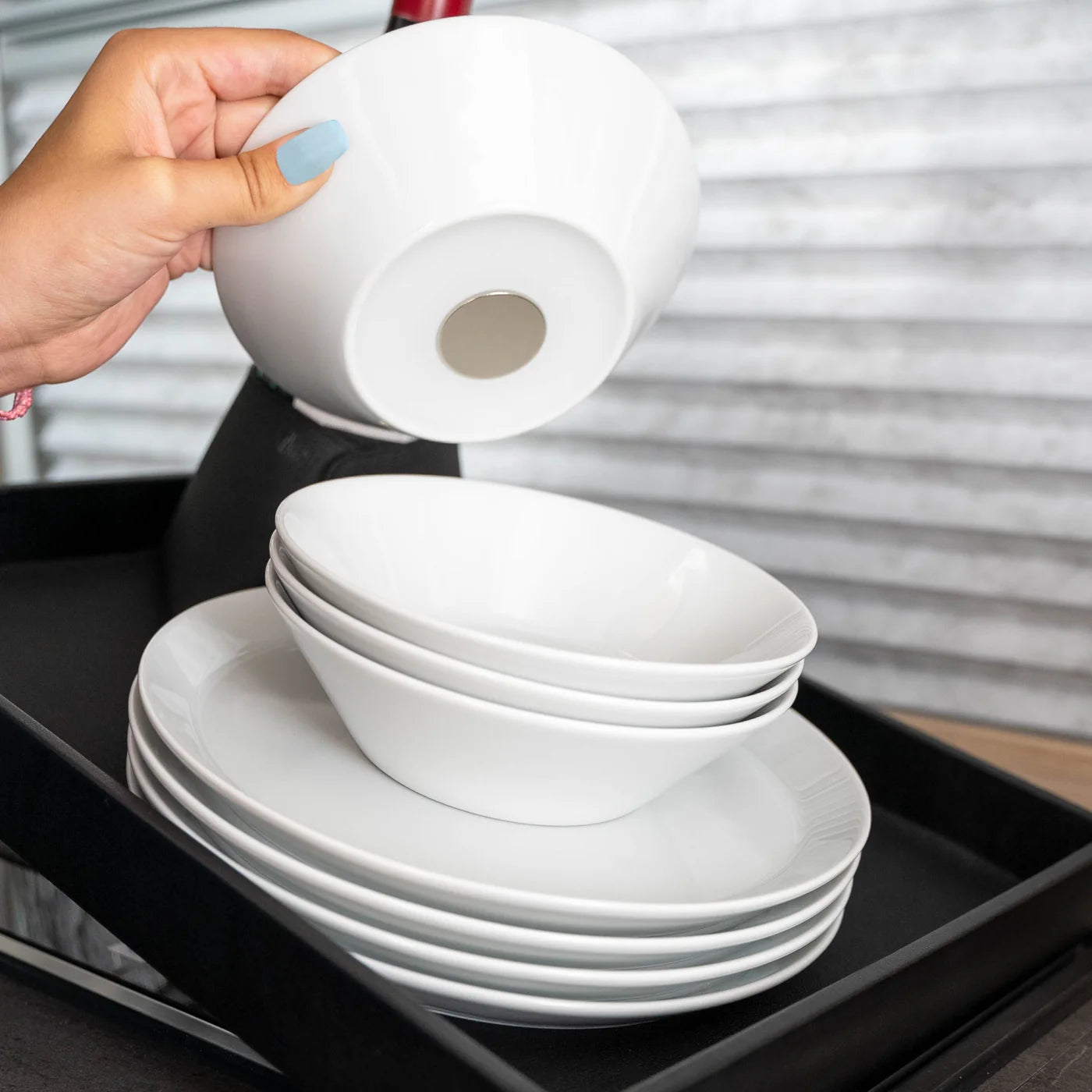 Porcelain Magnetic Bowl