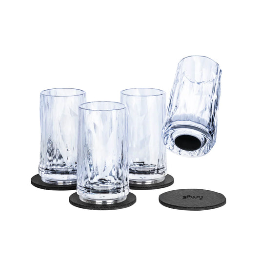 Four Magnetic Drinking Shot Glasses