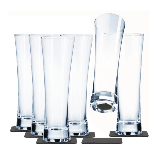 Six Magnetic Drinking Beer Glasses