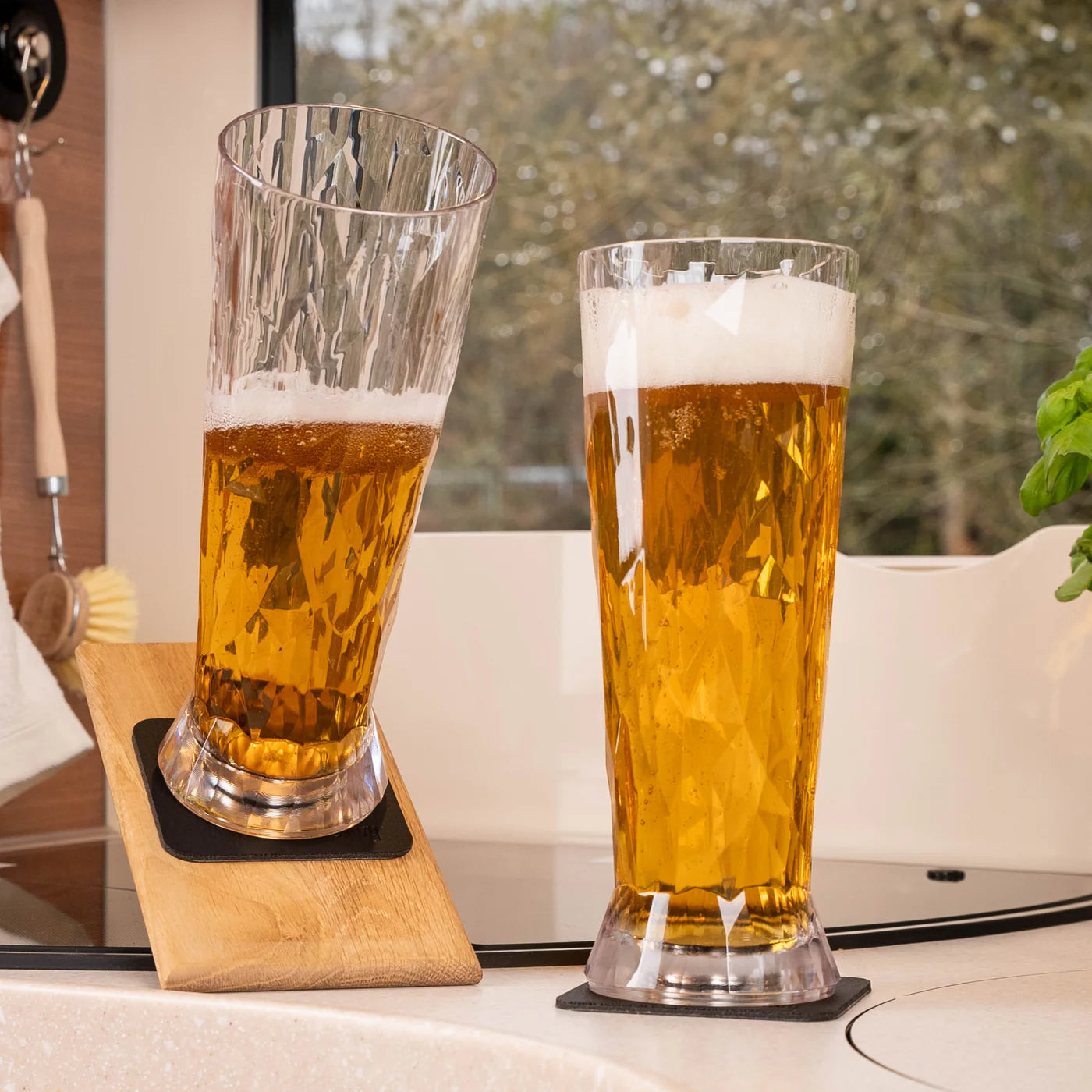 Magnetic Beer Glasses