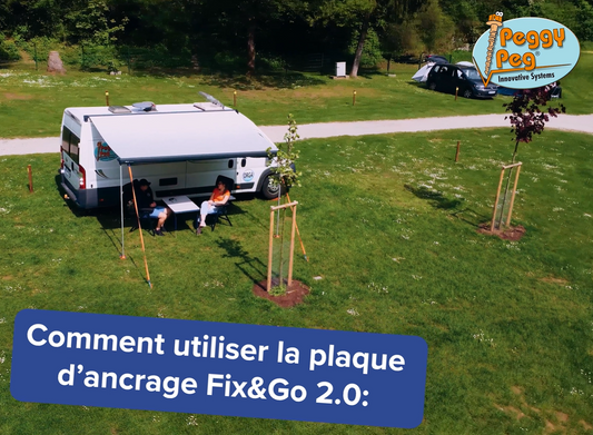 Fix&Go Peg&Stop Awning Set • Set incl. Bag (PP99) • Thule Omnistor, Dometic & Fiamma Awning Anchoring System