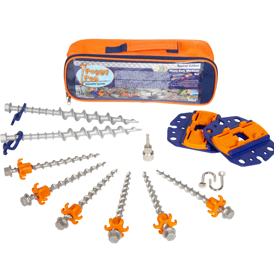 HP99 Heavy Duty Markisen Set • Set inkl. Tasche