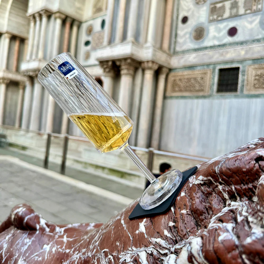 Magnetic Plastic Glasses CHAMPAGNE