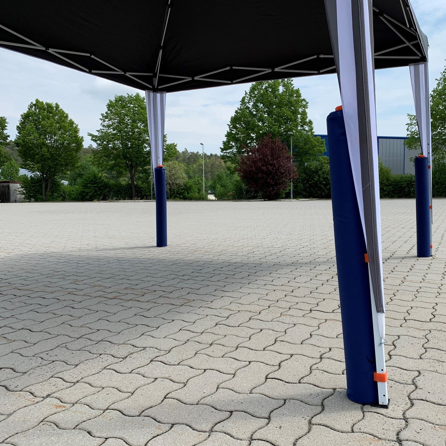 Tube Pavilion / Flexible Ballast Tank • 2-pack (PP26) • Secure hold for your pavilion (tent) even on asphalt - For awnings, please order item no. PP22