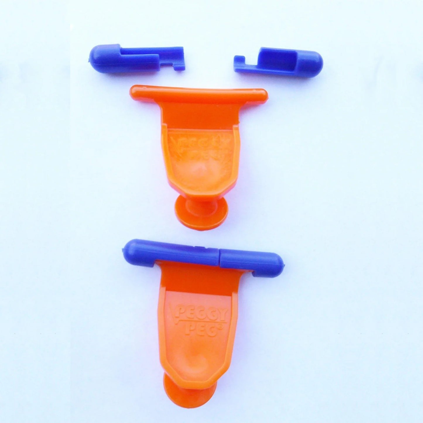 Croc-Adapter • 4er-Pack (PP17) • 5mm & 8mm Kederschienen Adapter für Crocodiles & TieStrap