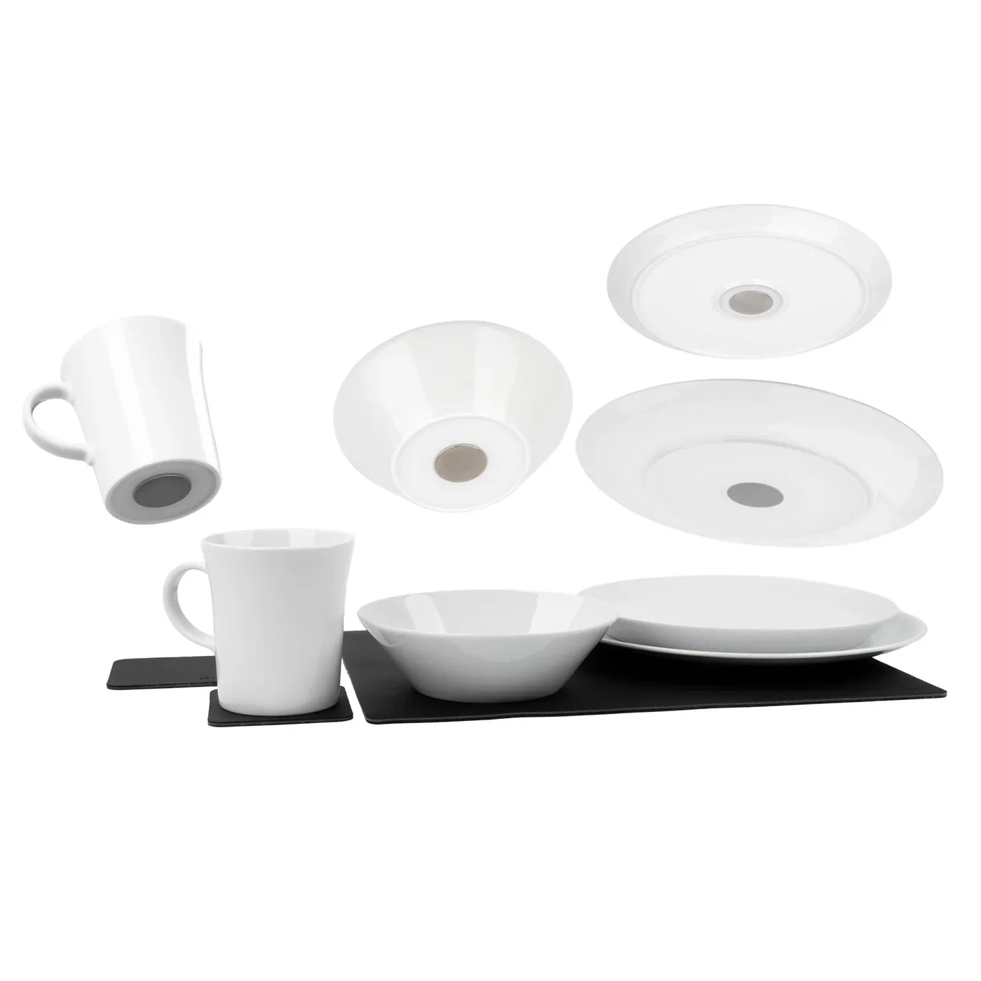 A White Porcelain Tableware Set