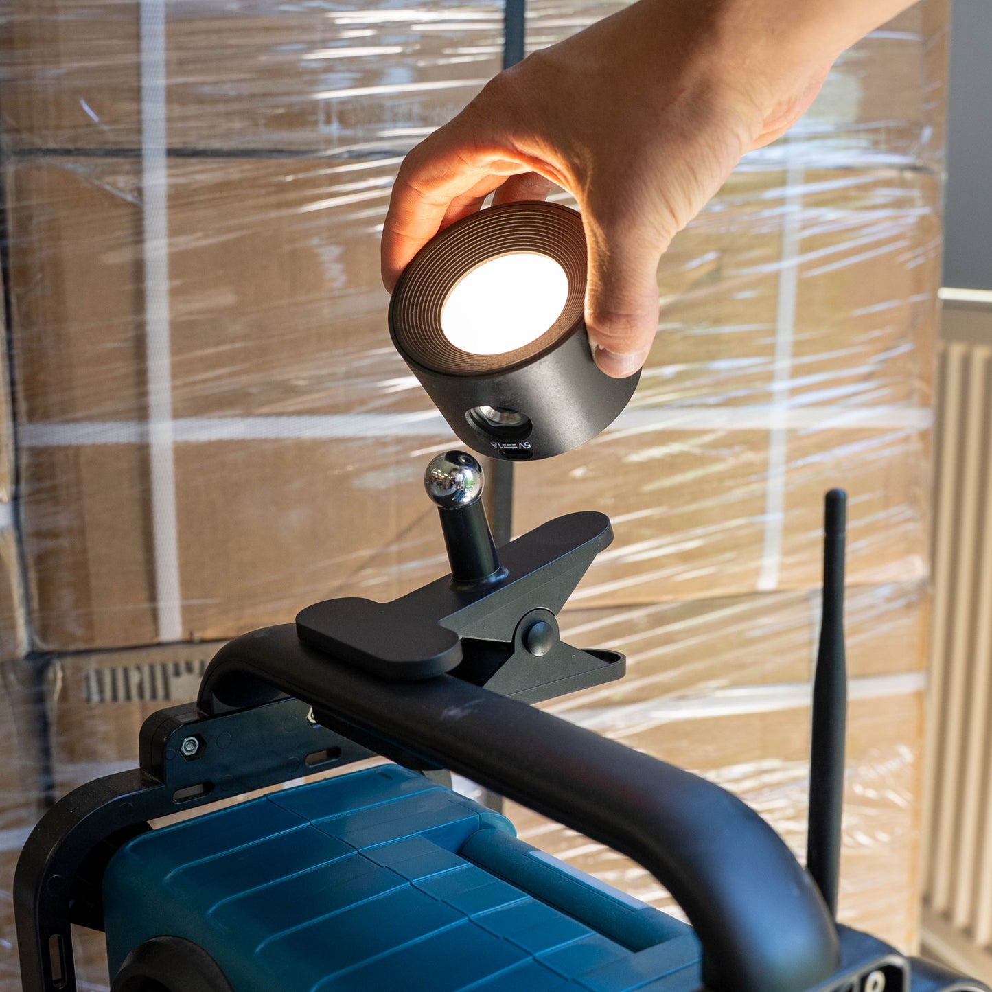 Ball Head Clamp for SPOTY Magnetic Lights