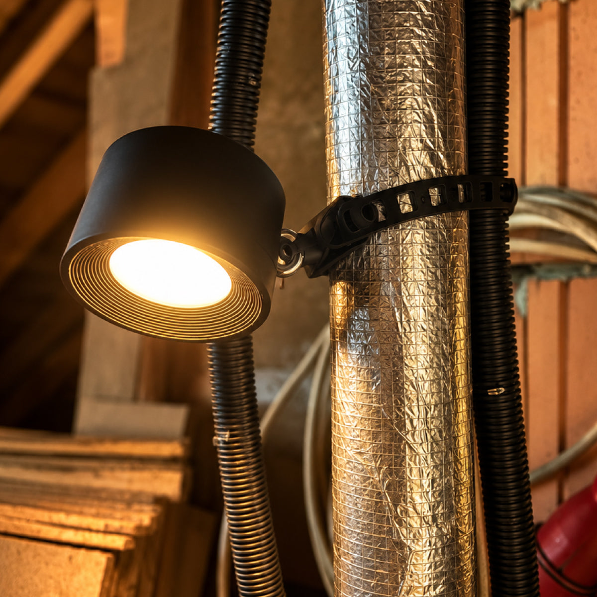 Ball Head Ring Clamp for SPOTY Magnetic Lights