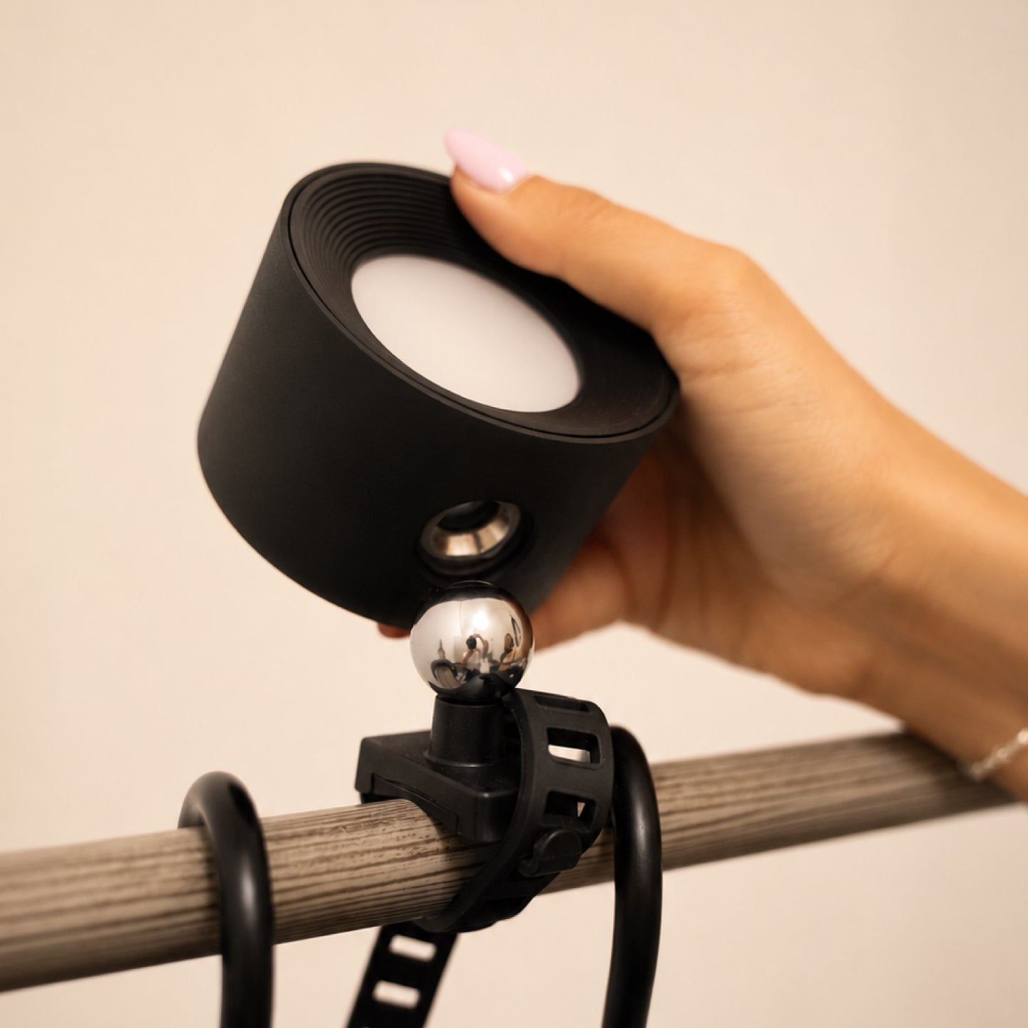 Ball Head Ring Clamp for SPOTY Magnetic Lights