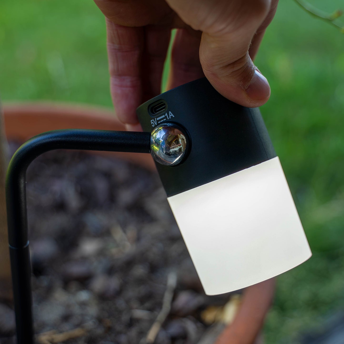 Ball Head Ground Spike for SPOTY Magnetic Lights