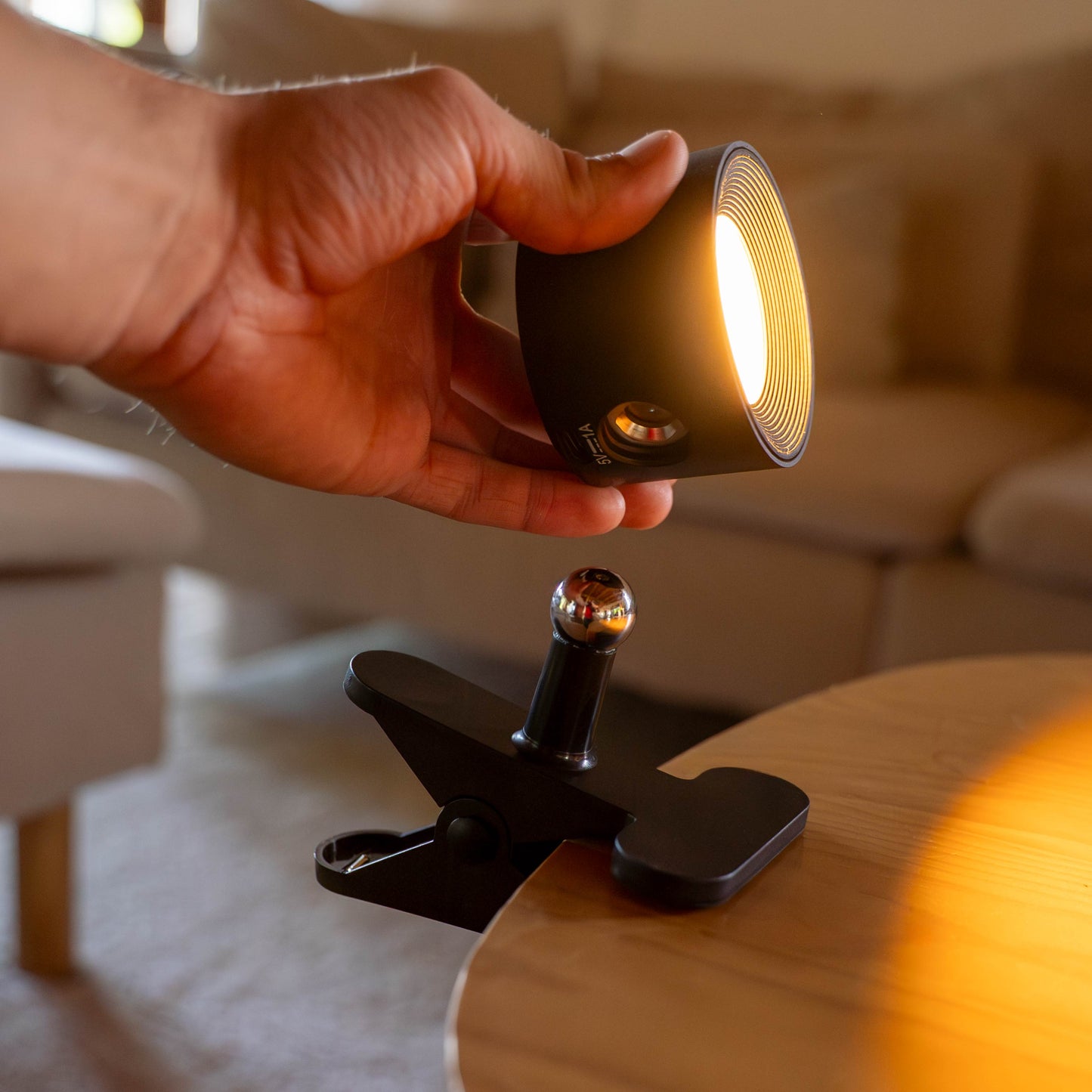 Ball Head Clamp for SPOTY Magnetic Lights