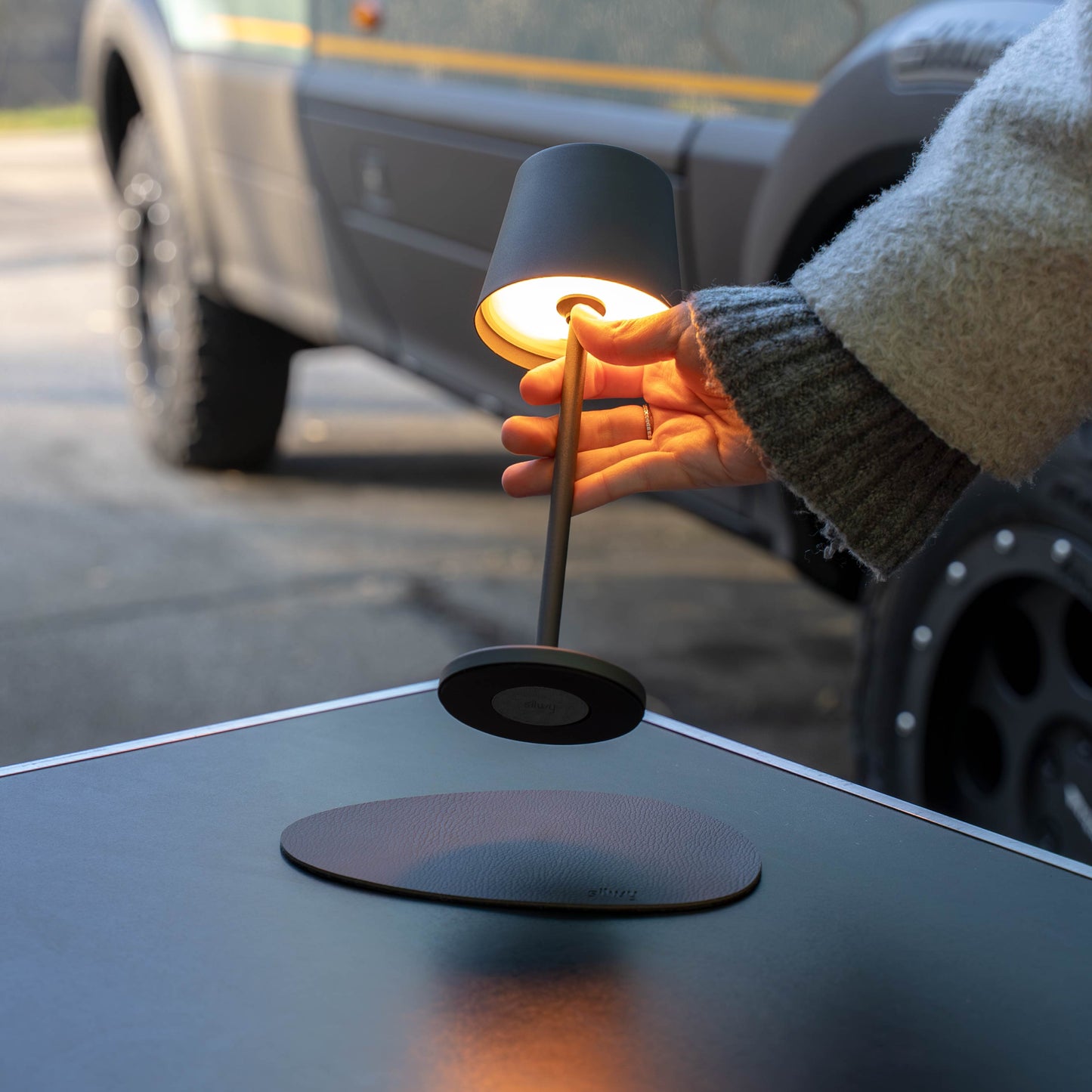 Lampe magnétique