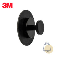 A Black Magnetic Hook with Black Pad