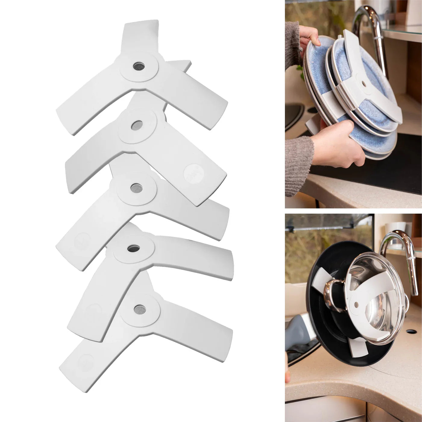 Five Magnetic Adapters