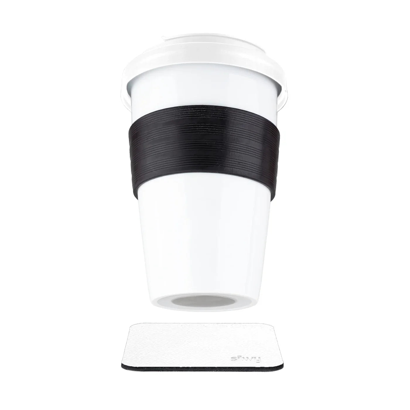 A White Porcelain To-Go Cup