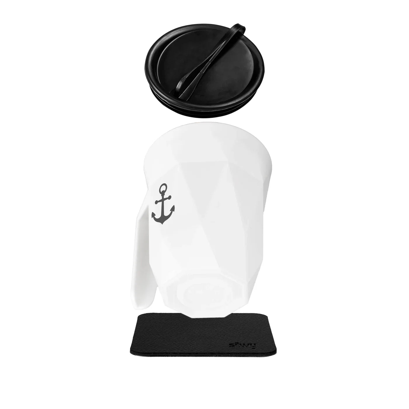 Single Magnetic Cup with Wanderlust-Print