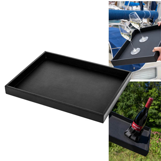 A Black Tray