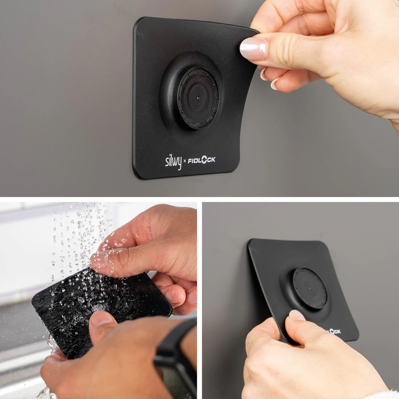 Magnet-VACUUM-Patch inkl. VACUUM x silwy® sticky base