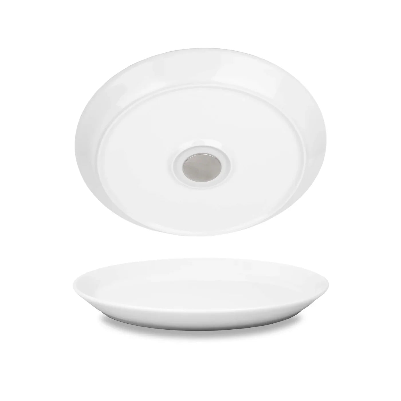A White Magnetic Plate, ⌀ 23 cm