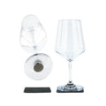 Verres à vin magnétiques en plastique CLASSIC