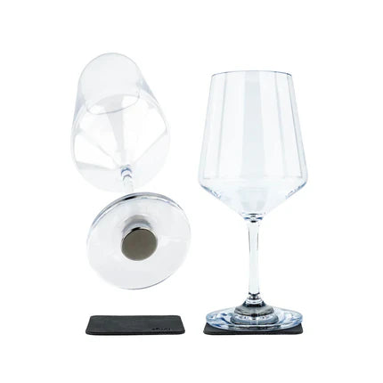 Magnetic Plastic Glasses wine CLASSIC