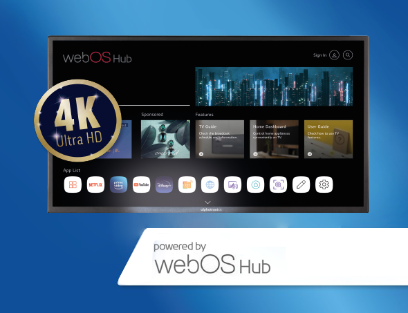 alphatronics SLA-Linie mit 4K Ultra HD