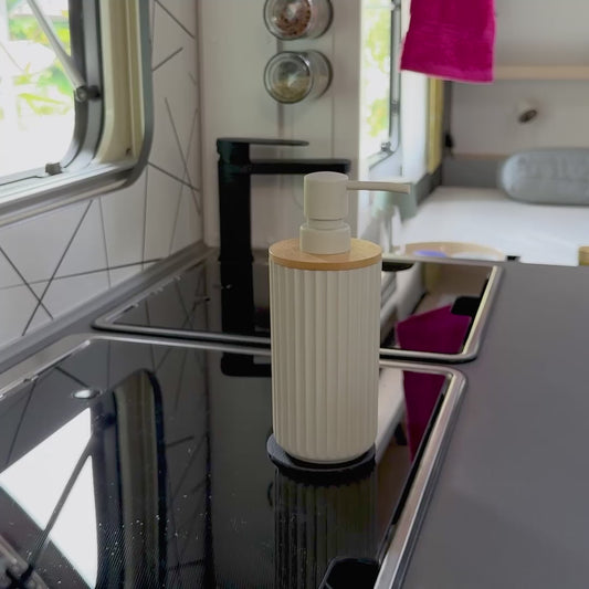 Distributeur de savon magnétique avec pad – NOIR