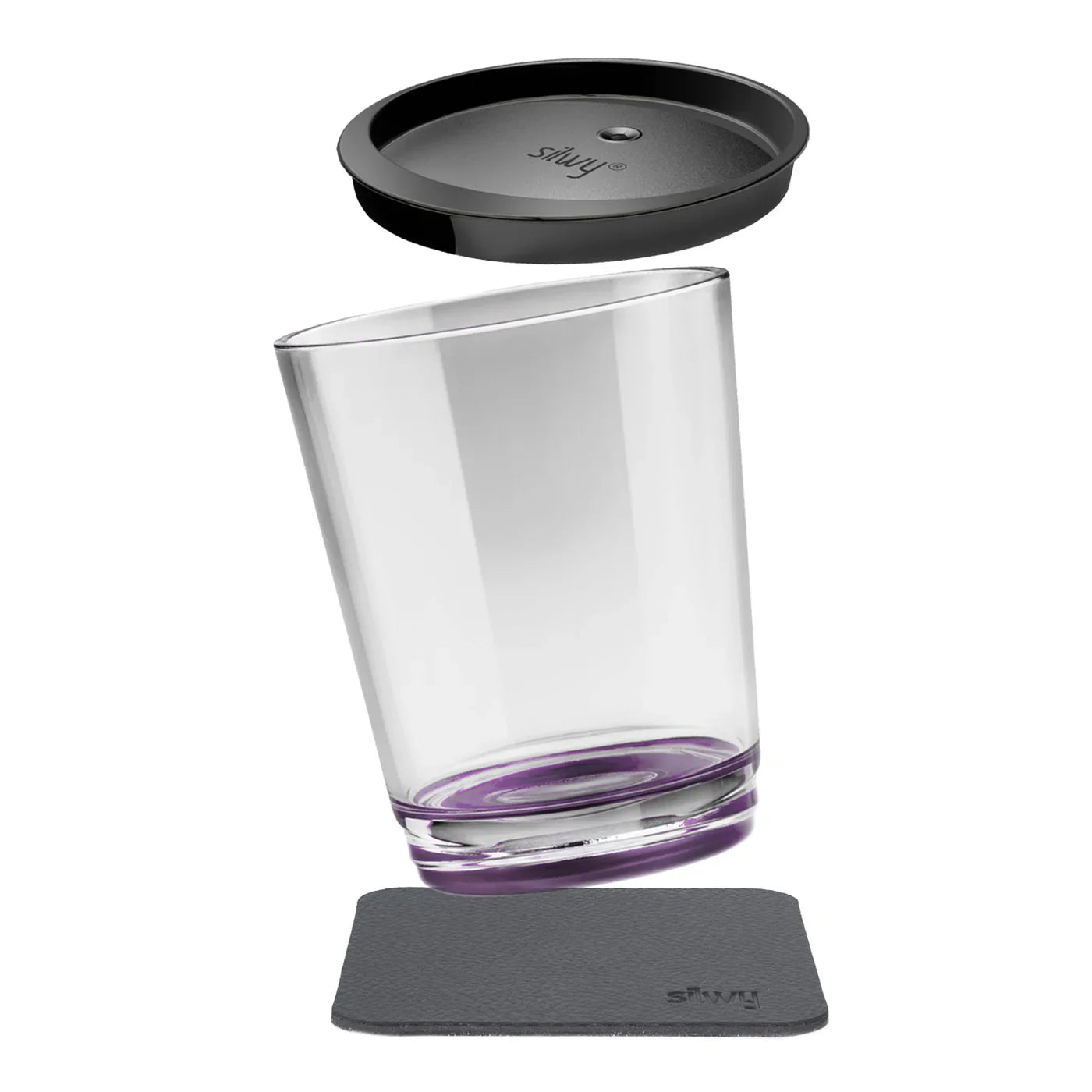 Single Purple Magnetic Drinking Cup