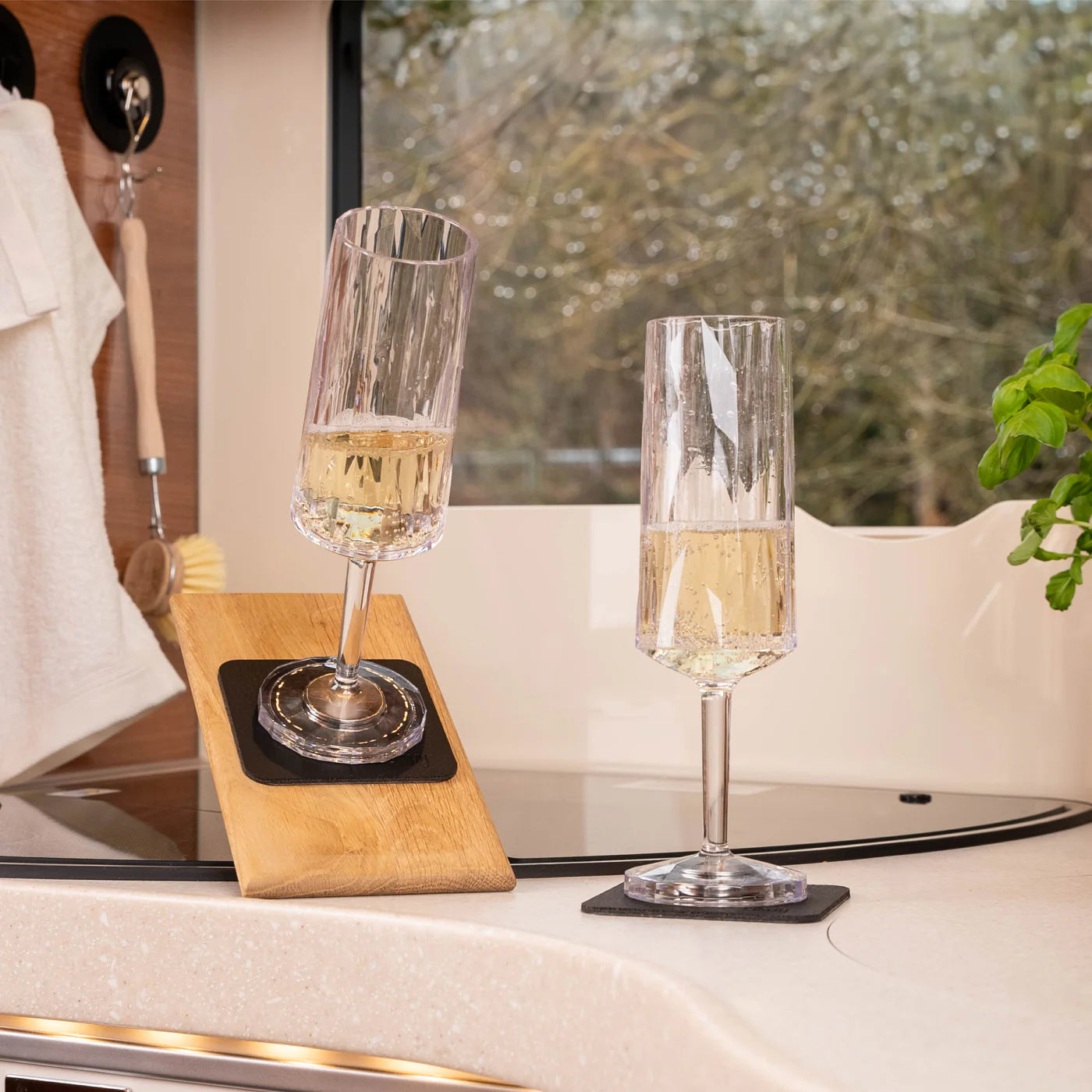 Magnetic Plastic Glasses CHAMPAGNE