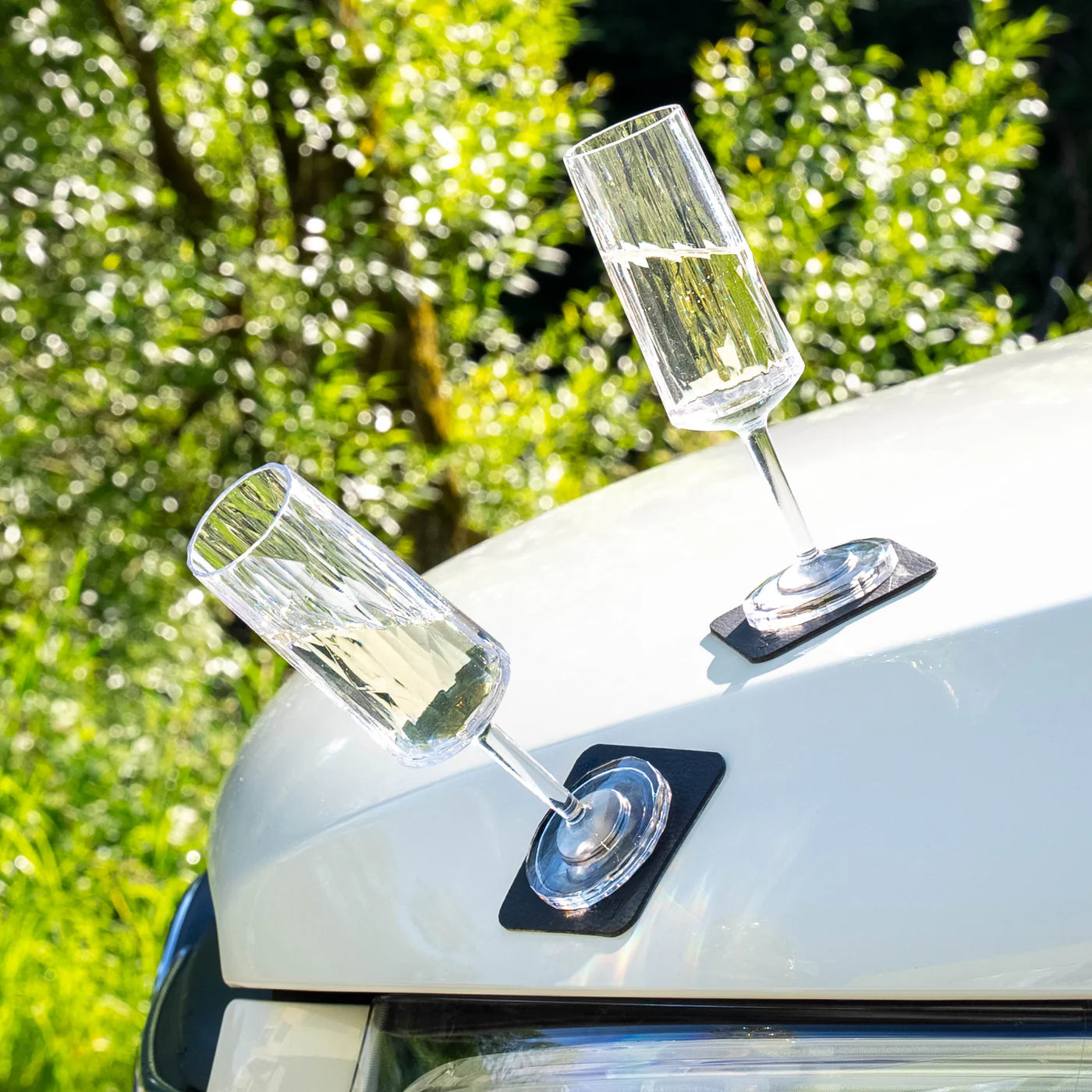 Magnetic Plastic Glasses CHAMPAGNE